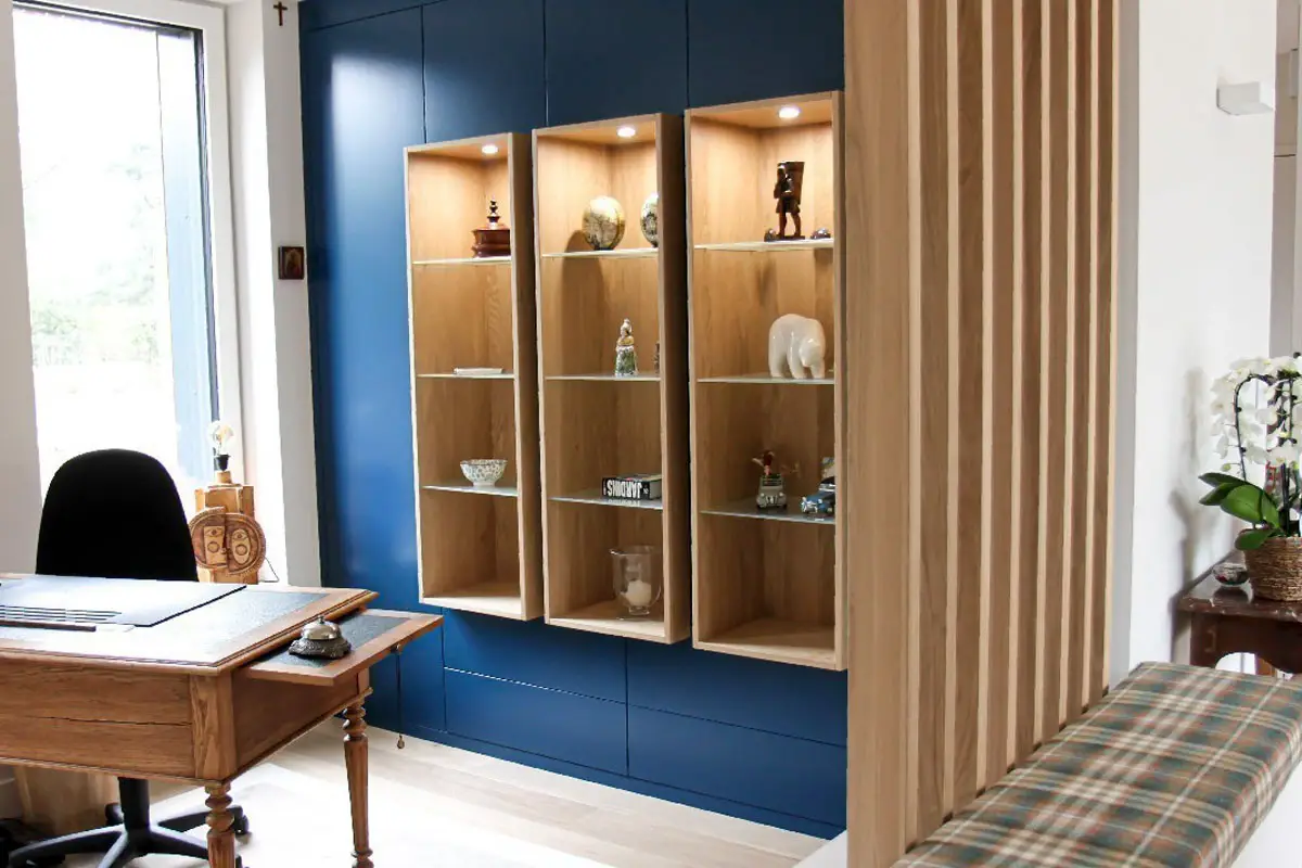 Le dressing bureau, plus de rangement et plus d'espace